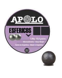 Balin Apolo esféricos 4,5 mm (.177) 0,60g con 500 unidades