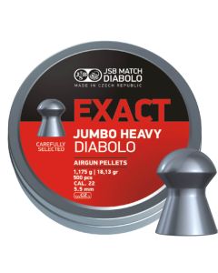 Balines JSB Exact diabolo jumbo heavy 5.52 mm 18.13 gr - 250 unidades