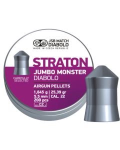Balines JSB diabolo Straton Jumbo Monster 5.51 mm 25.39 gr - 200 unidades