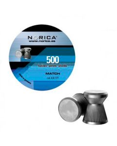 Balines Norica Match 4.5 - 500 unidades