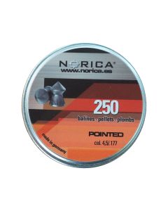 Balines Norica Pointed 4.5 - 250 unidades