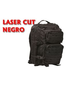 Mochila Táctica Mil-Tec Laser Cut Negra 36 L imagen 1