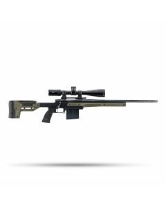 Rifle de cerrojo Howa M1500 ORYX verde y cañón Varmint