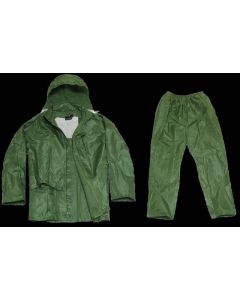 Impermeable completo 2 piezas Mil-Tec verde M imagen 1