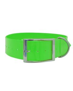 Collar para perro "Polytec" 38 mm Verde Fosforito