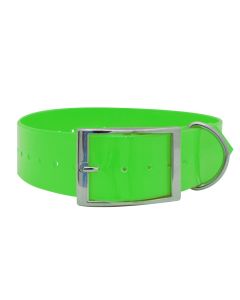 Collar para perro "Polytec" 50 mm Verde Fosforito