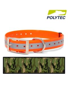 Collar reflectante para perro "Polytec" 25mm Camo