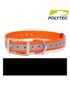 Collar reflectante para perro "Polytec" 25mm Negro