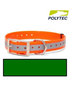 Collar reflectante para perro "Polytec" 25mm Verde