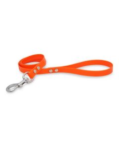 Correa Polytec para perro 120cm X 16mm - Naranja fosforito
