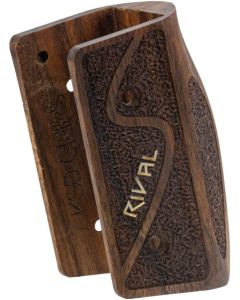 Empuñadura de madera CANIK para SFX Rival-S Walnut logo metálico