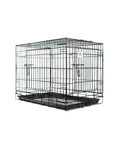 jaula metálica l93xa58xalt66 cm band. plástico.