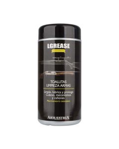 36 Toallitas limpiadoras lubricantes y protectoras Armaestria lgrease 