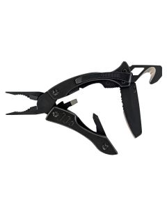 Multiherramienta de bolsillo gerber crucial verde