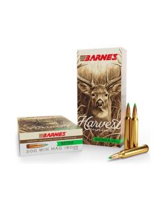 Munición Barnes 300 Win Mag Harvest Collection Sierra Tipped GameKing - 180 grains