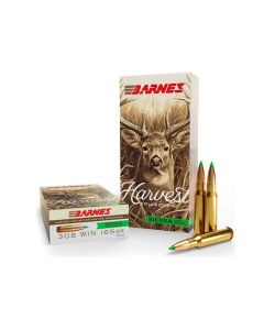 Munición Barnes 308 Win Harvest Collection Sierra Tipped GameKing 165 grains