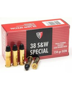 Munición Fiocchi - 38 S&W Special - 158 grains Punta de plomo