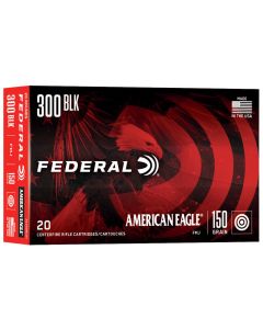 Munición metálica Federal American Eagle 300 AAC Blk 150 grains FMJ