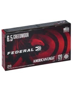 Munición metálica Federal american eagle OTM 6.5 Creedmoor 120 grains