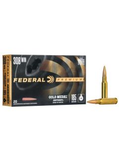 Munición Federal Gold Medal Berger 308 Win - 185 grains