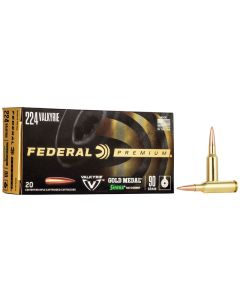 Munición metálica Federal gold medal Sierra matchking 224 Valkyrie 90 gr