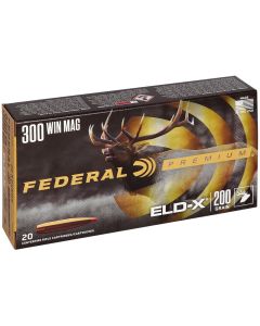 Munición metálica Federal Hornady ELD-X 300 Win Mag 200 grains