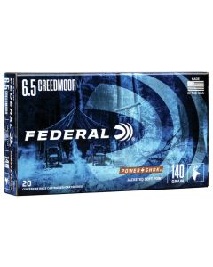 Munición metálica Federal Power-Shok 6.5 Creedmoor SP 140 grains