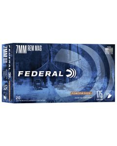 Munición metálica FEDERAL Power-Shok - 7 mm Remington Magnum 175 grains - SP