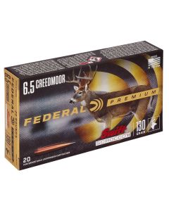 Munición metálica Federal Swift Scirocco II 6.5 Creedmoor 130 gr