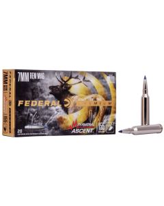 Munición metálica FEDERAL Terminal Ascent 7 mm Remington Magnum - 155 grains