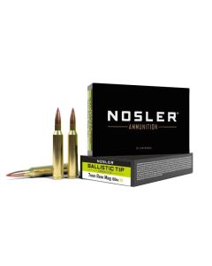 munición nosler 7mm rem mag ballistic tip hunting 160gr