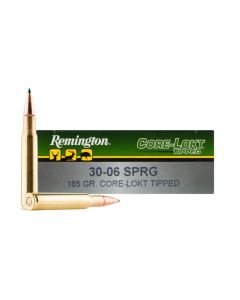 Munición Remington 30-06 Core Lokt Tipped 165 gr