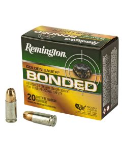 Munición Remington Golden Saber bonded BJHP - 9mm Parabellum 147 grains