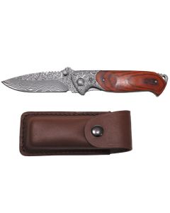 Navaja Fox Outdoor con funda de piel (EXPOSICIÓN)