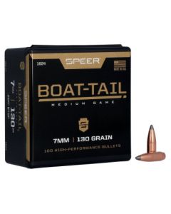 Projéteis Speer Boat-Tail .284" - 130 gr