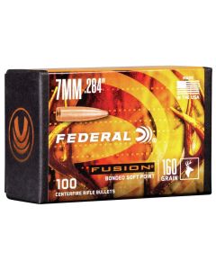 Projétil para  munição  Federal  Fusion - 284 - 160 Grains