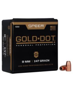 Puntas Speer Gold Dot HP .355" - 147 grains