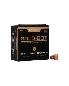 Puntas Speer Gold Dot HP .400" - 165 grains