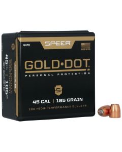 Puntas de bala SPEER Gold Dot HP .451" - 185 grains