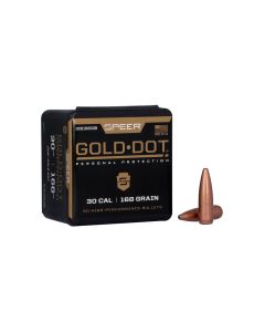 Puntas Speer Gold Dot SP .308 - 168 grains