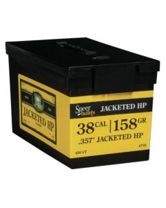 Puntas Speer Jacketed HP .357" - 158 grains