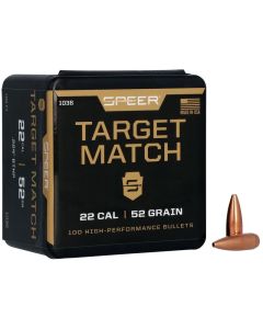 Puntas de bala SPEER Target Match - .224" - 52 grains