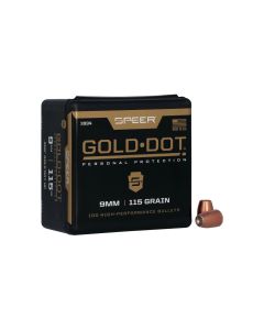 Puntas Speer Gold Dot HP 9 mm .355" - 115 grains