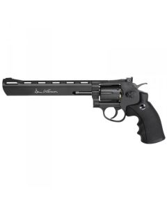 Revolver Dan Wesson 8" Negro - 4,5 mm Co2 BBs acero