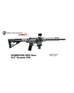 Rifle semiautomático Schmeisser Dynamic PCC Gris 14.5" 9 mm Pb