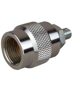 adaptador deposito pistola din300 hembra - 1/8 bsp macho 