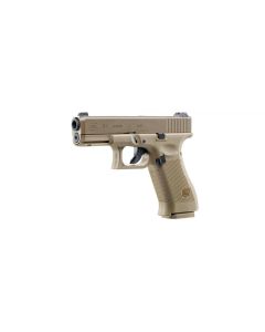 Pistola Glock 19x Coyote CO2 4.5mm BBs Blowback imagen 1