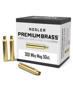 Vainas Nosler Premium 300 Weatherby Magnum