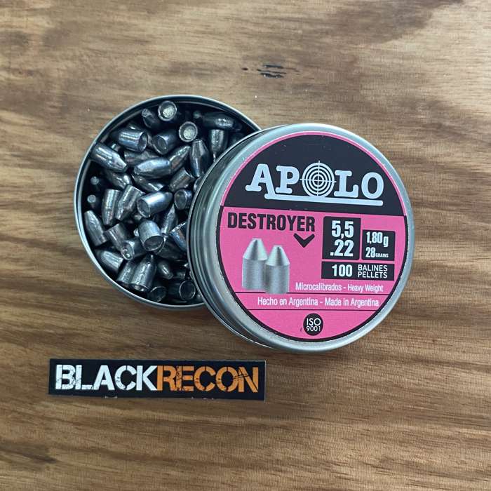 Balines Apolo destroyer 5,5 mm