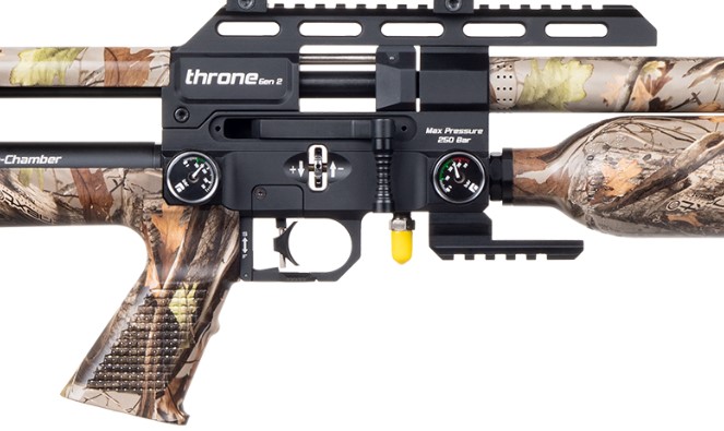 carabina PCP bullpup reximex throne gen 2 camo